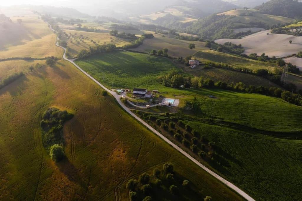 Casal Del Sole - Il Gelso Appartement Montefelcino Buitenkant foto